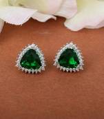 Green Stone studs Earrings