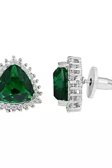 Green Stone studs Earrings