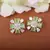 Mint Monalisa Stone Studs Earrings