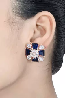 Blue Stone Earrings