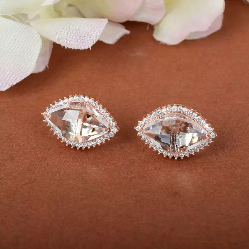 Crystal Monalisa Sotne Studs Earrings