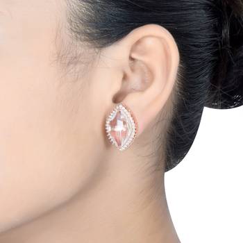 Crystal Monalisa Sotne Studs Earrings 2