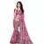 Women's Embroidered Fashion Net Saree  With Blouse Piece