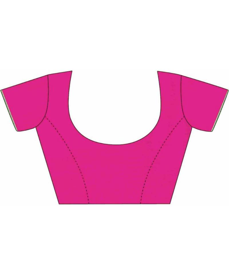 Women's Embroidered Fashion Net Saree  With Blouse Piece