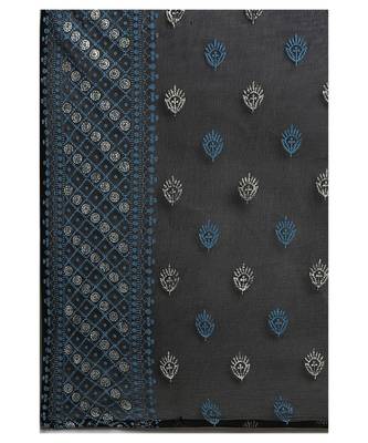 Women Black Gotta Patti Kurta with Pant & Foil Printed Dupatta 7
