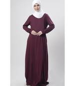Women's Winter Jersey Straight Abaya for Everyday wear