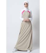 Women's Three toned Jersey Sports Abaya dress