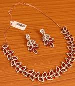 Red necklace-sets