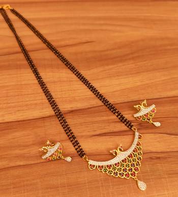 Multicolor mangalsutra 1