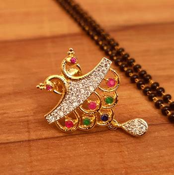 Multicolor mangalsutra 3