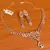 White necklace-sets