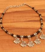 Black anklets