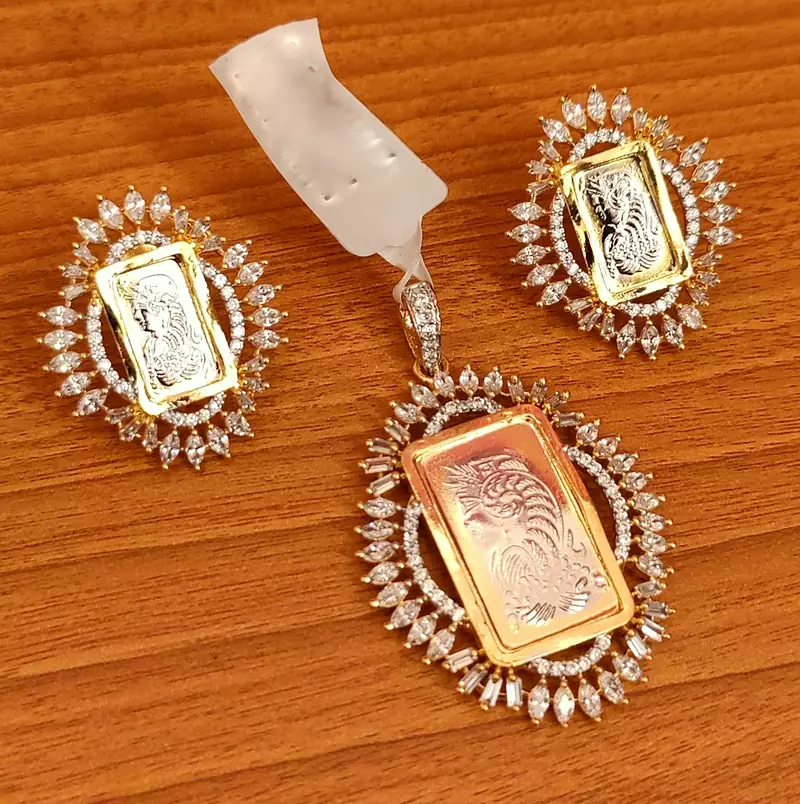 White pendants