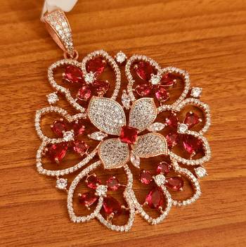Red pendants 3