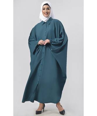 Women's Batwing sleeves Kashibo Collared Kaftan for prayer 1