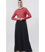 Women's Stripes Everyday Jersey Abaya