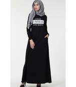 Women's Influencing Text printed everyday Abaya