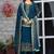 Trendmalls Darkblue embroidered Georgette Party Wear Kurta Pant with Dupatta Salwar Suit Set