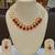 Multicolor pearl necklaces