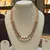 Multicolor pearl necklaces