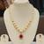 Multicolor pearl necklaces