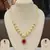 Multicolor pearl necklaces