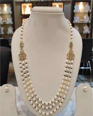 Multicolor pearl necklaces 1