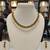 Multicolor pearl necklaces