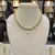 Multicolor pearl necklaces