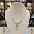 White pearl necklaces