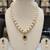 Multicolor pearl necklaces