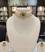 Multicolor pearl chokers