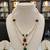 Multicolor pearl necklaces