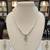 White pearl necklaces