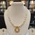 White pearl necklaces