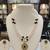 White pearl necklaces