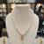 White pearl necklaces
