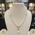 White pearl necklaces