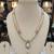 Multicolor pearl necklaces