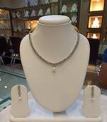 White necklaces
