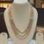 Multicolor pearl necklaces