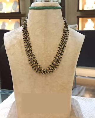 Blue necklaces 1