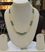 Multicolor pearl necklaces