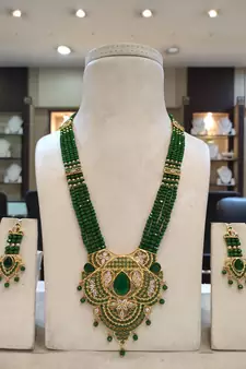 Green necklaces