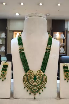 Green necklaces
