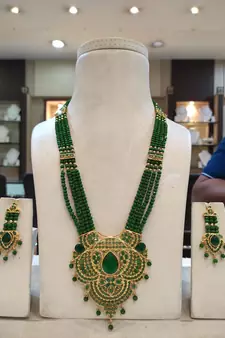 Green necklaces