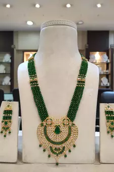 Green necklaces