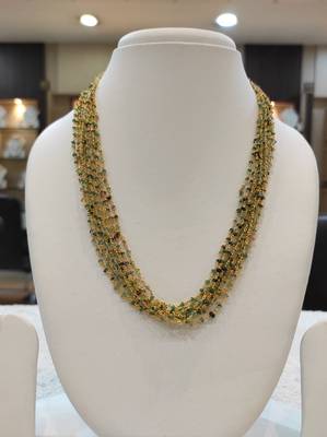 Green necklaces 1