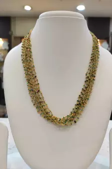 Green necklaces