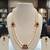 White pearl necklaces